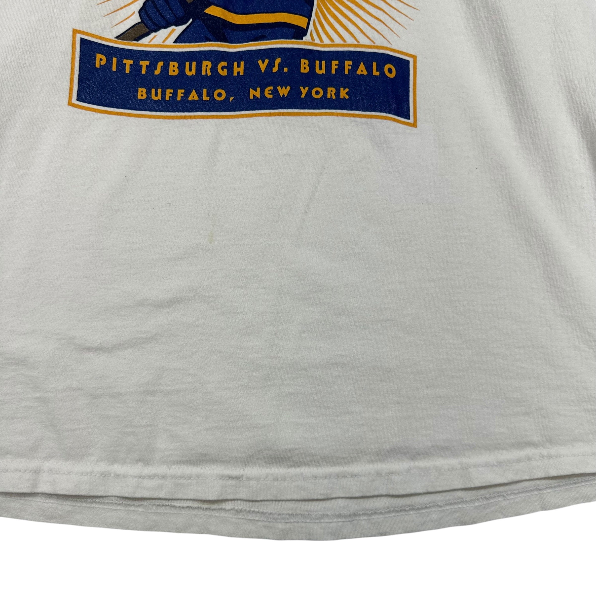 Vintage Buffalo Sabres 2008 Winter Classic Long Sleeve Shirt XL