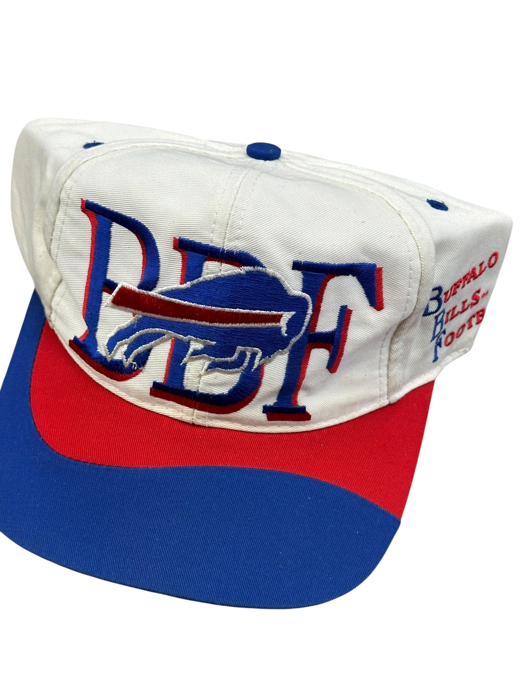 Vintage Buffalo Bills Wave Snapback Hat