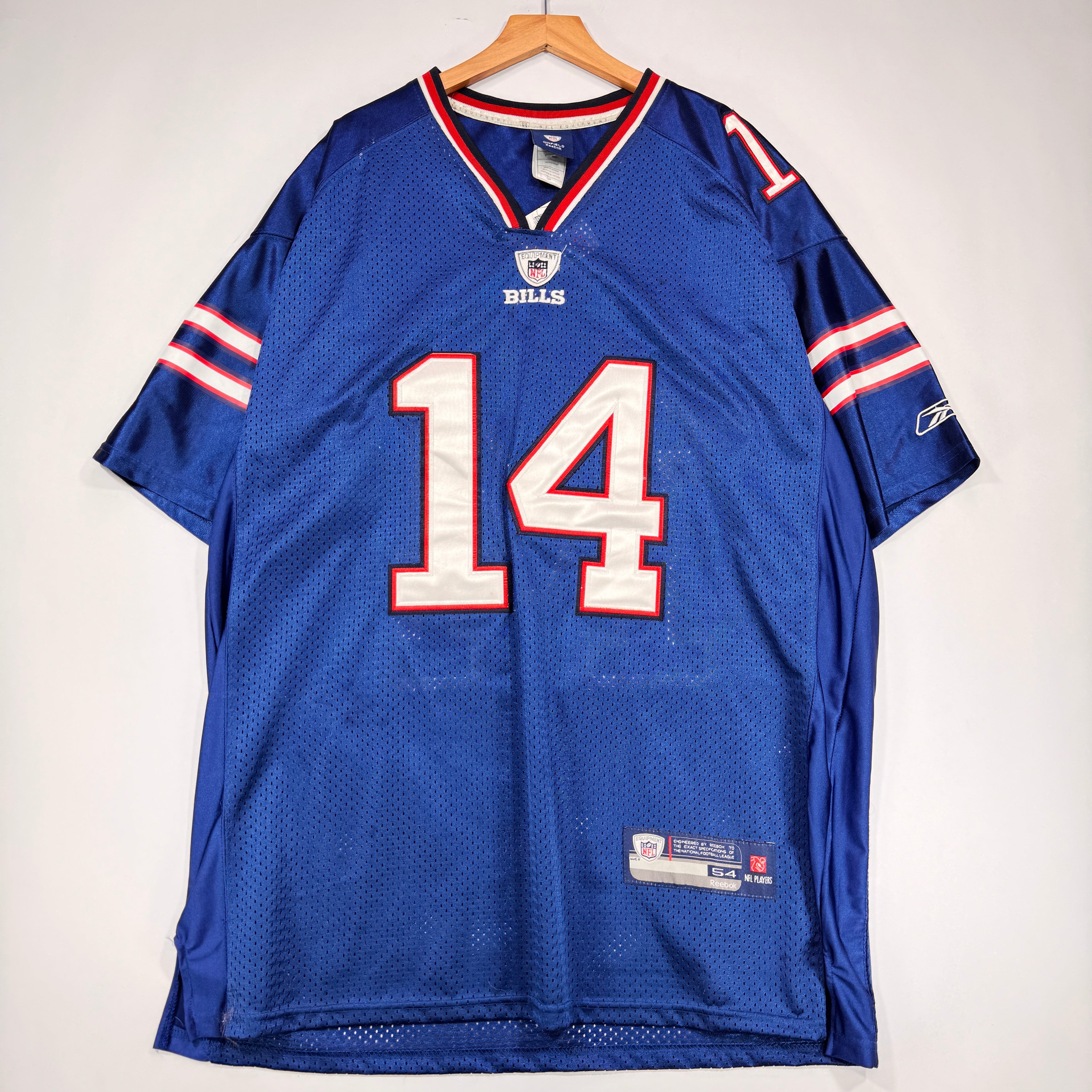 Vintage Sewn Buffalo Bills Fitzpatrick Jersey Shirt XXL