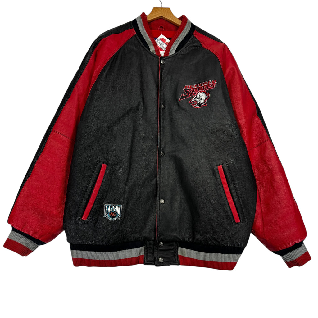 Vintage Buffalo Sabres Leather Jacket XL