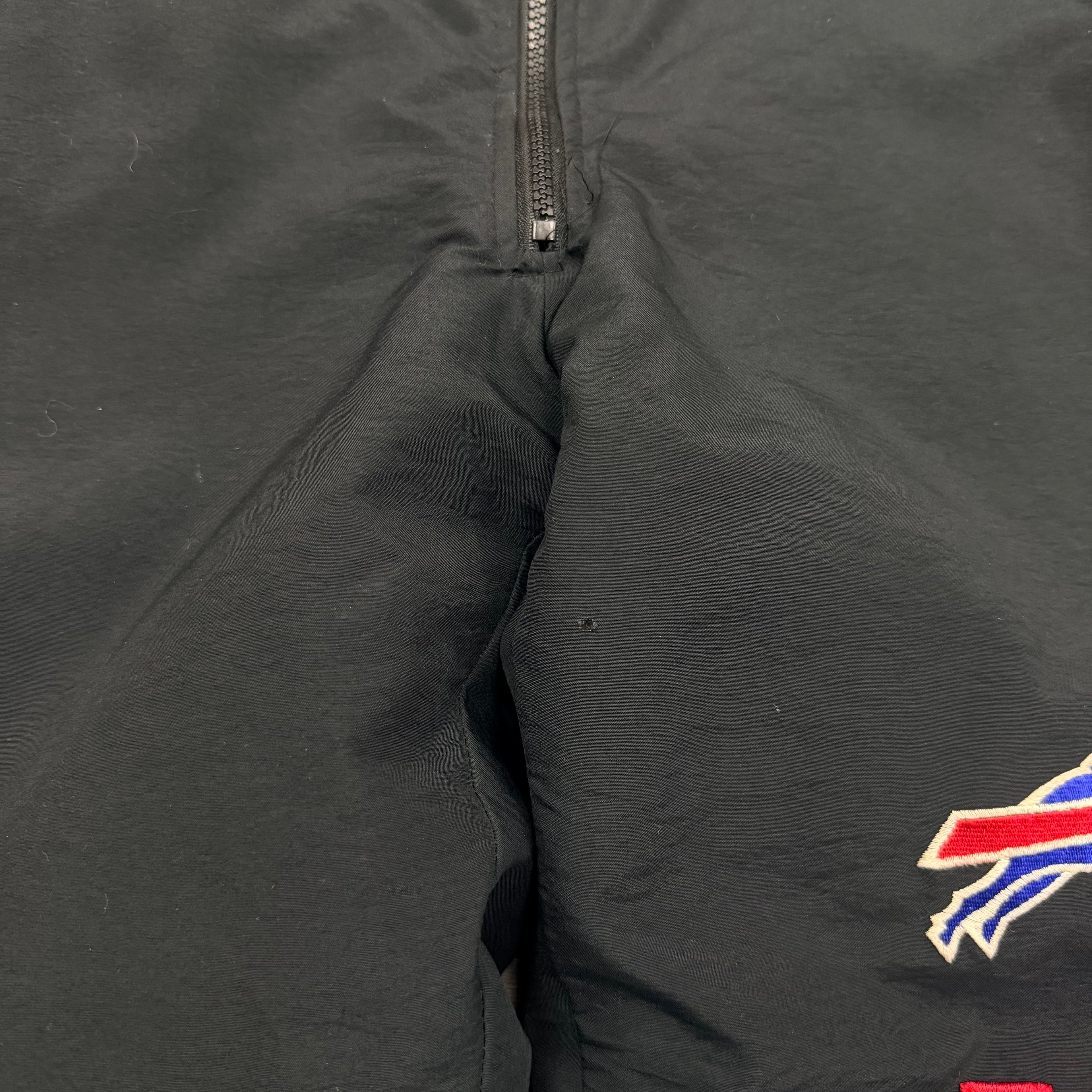 Vintage Buffalo Bills Starter Winter Snow Bibs Overalls Jacket Medium