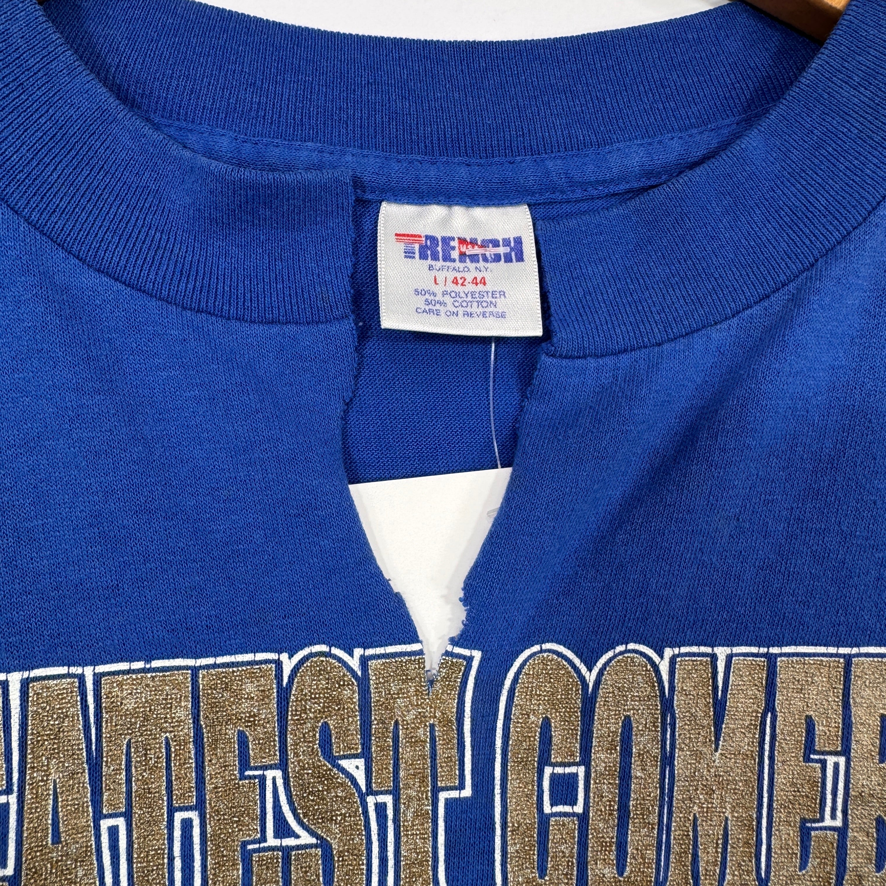 Vintage Buffalo Bills 1993 Greatest Comeback Shirt Large