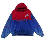 Vintage Buffalo Bills Tape Logo Pullover Jacket Large