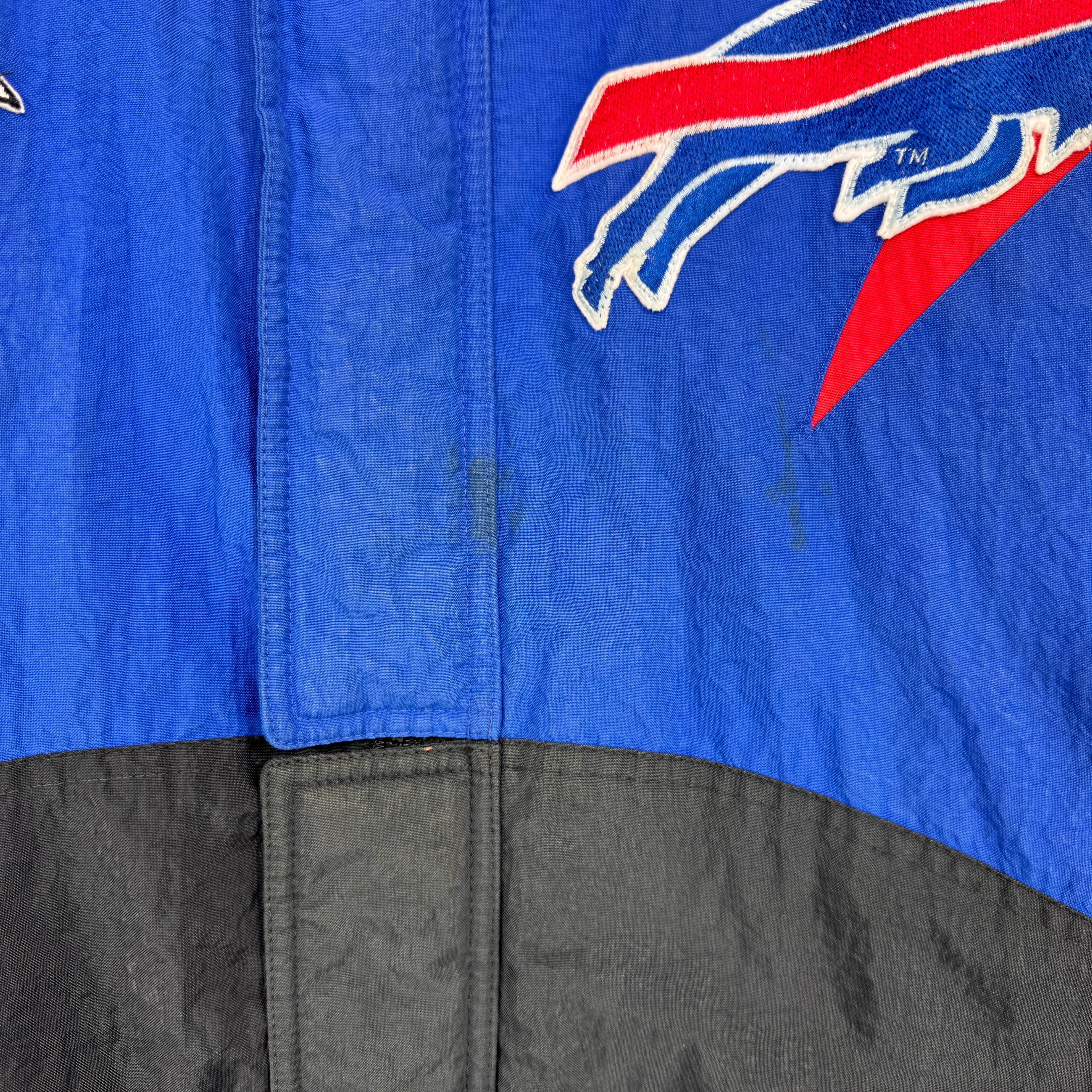Vintage Buffalo Bills Puffer Jacket Large