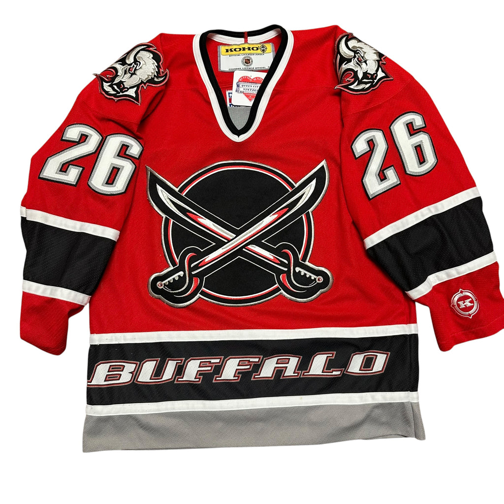 Vintage Buffalo Sabres Eric Boulton Jersey Medium