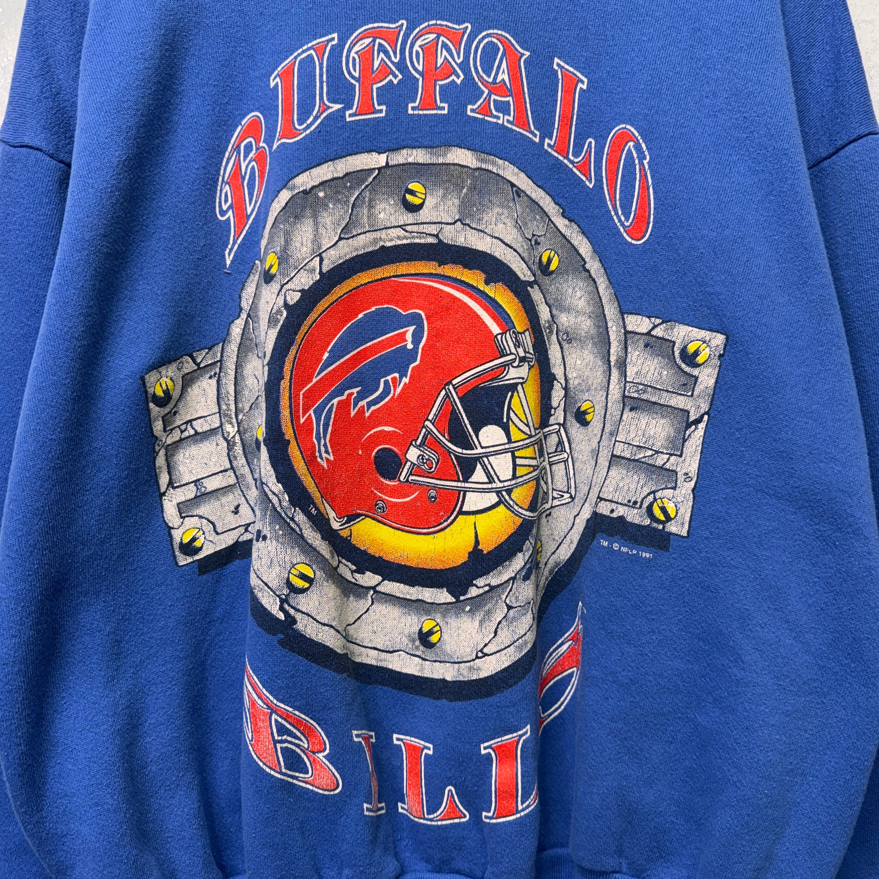 Vintage Buffalo Bills Crewneck Sweatshirt Large