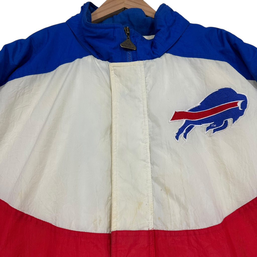 Vintage Buffalo Bills Apex Wave Puffer Jacket XL