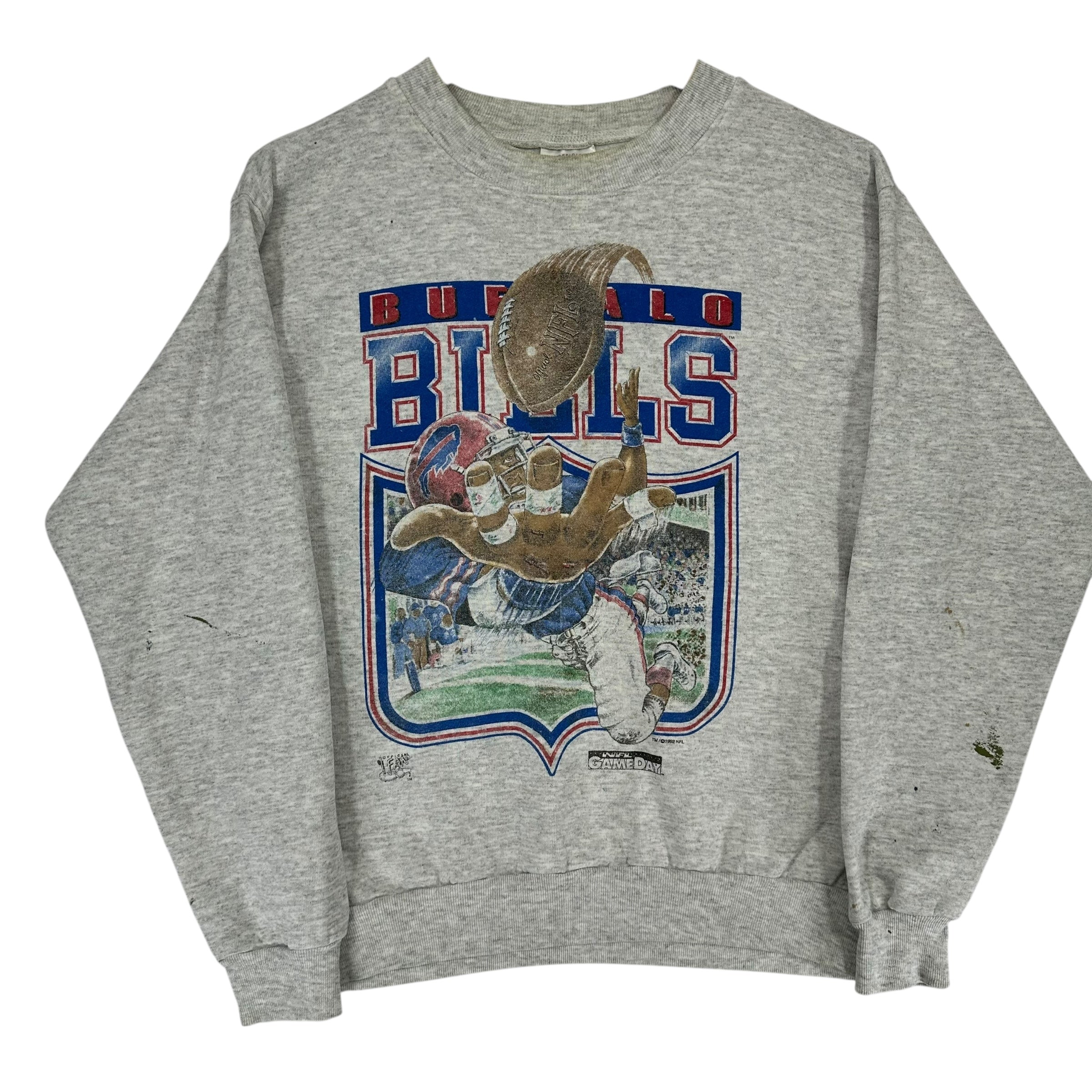 Vintage Buffalo Bills Crewneck Sweatshirt Medium