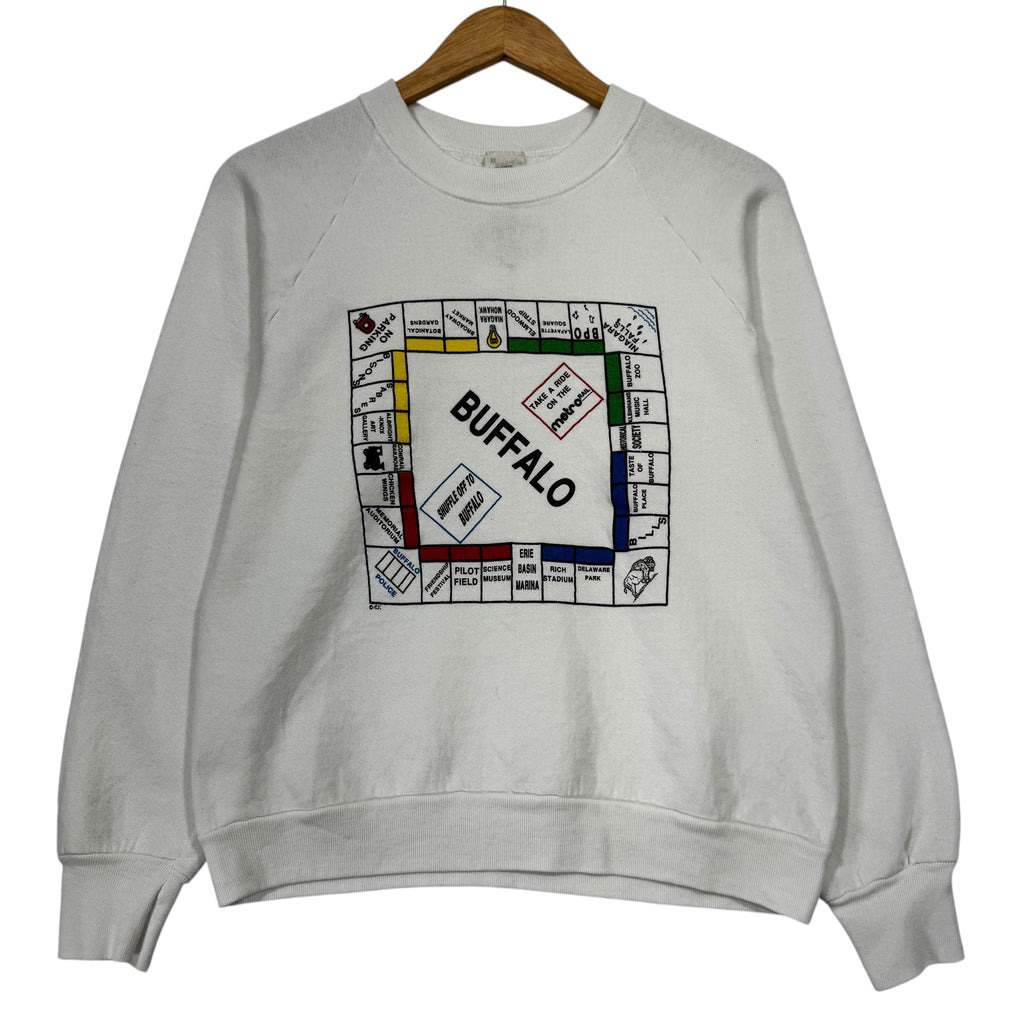Vintage Buffalo Monopoly Crewneck Sweatshirt Small