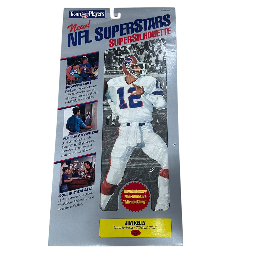 Vintage Buffalo Bills Jim Kelly Wall Sticker