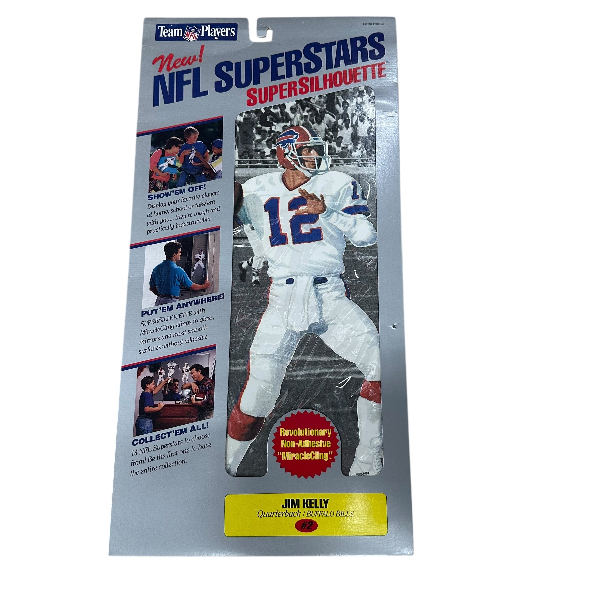 Vintage Buffalo Bills Jim Kelly Wall Sticker