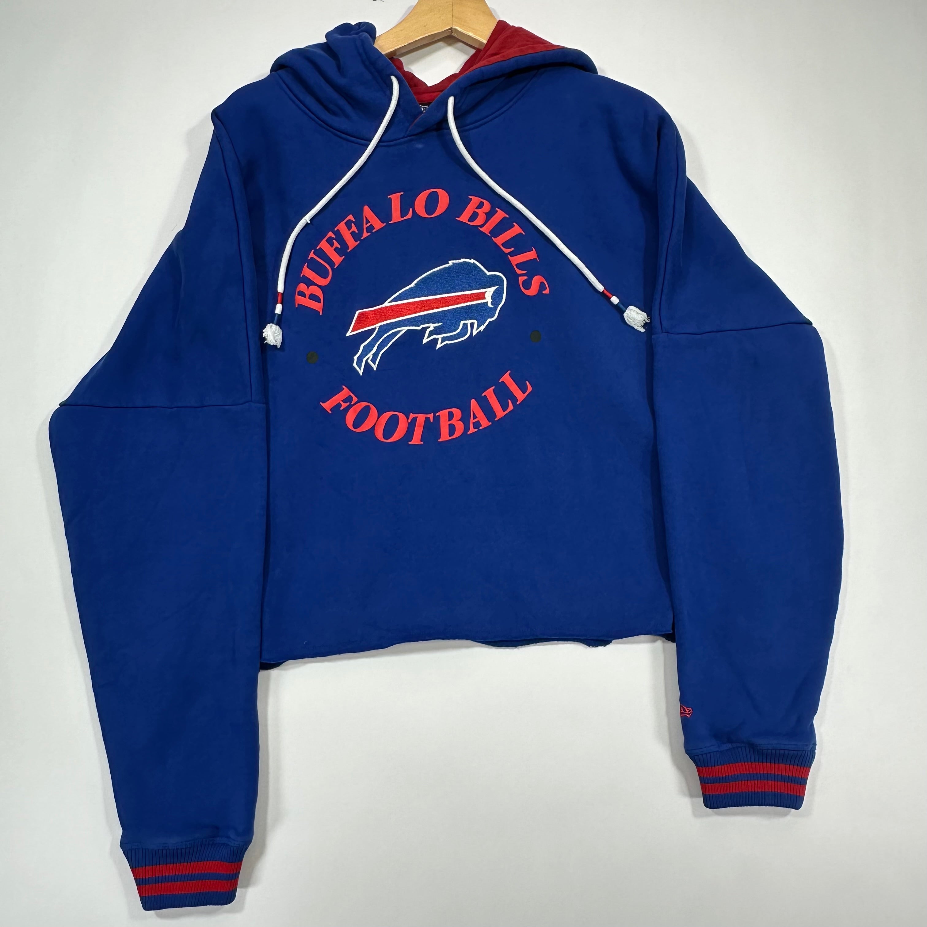 Buffalo Bills Cropped Hoodie Sweatshirt XL