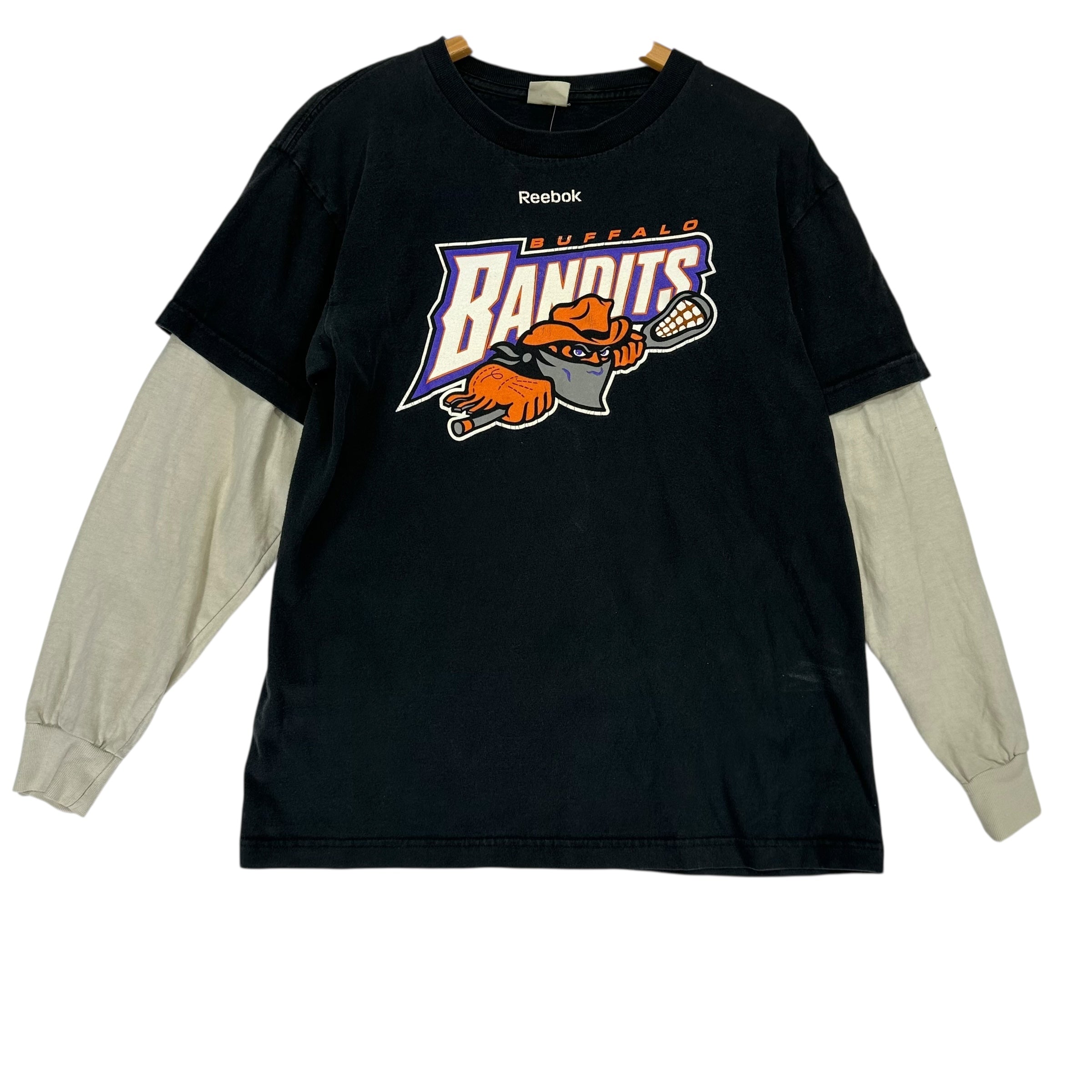 Vintage Buffalo Bandits Long Sleeve Shirt Medium