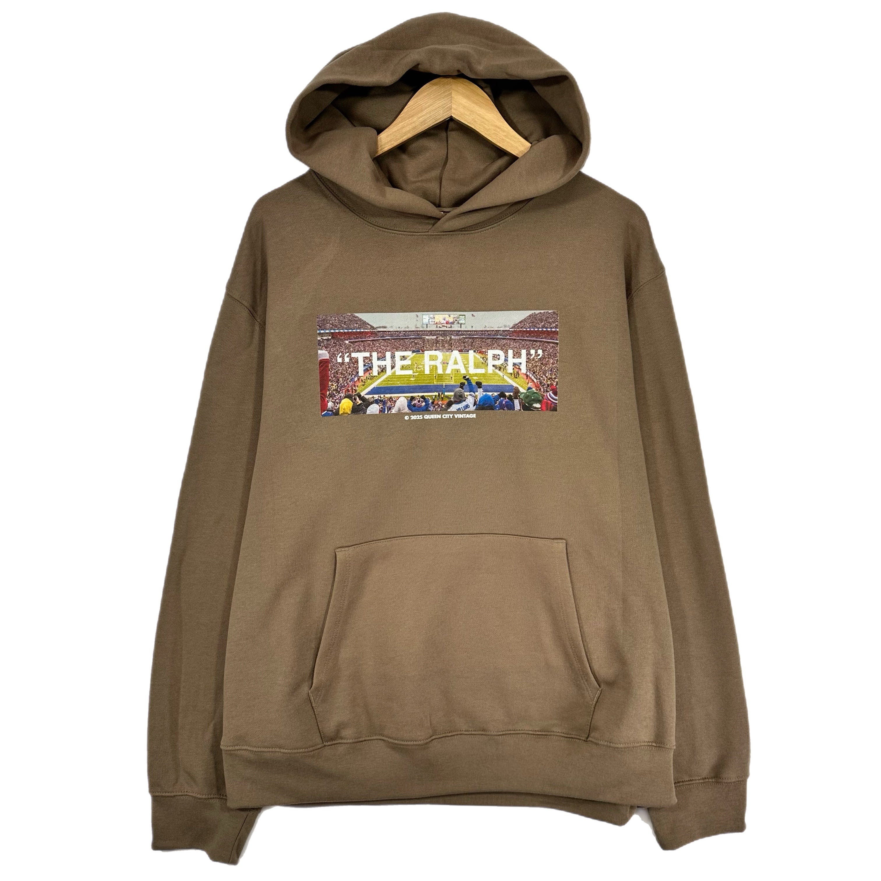 QCV Exclusive The Ralph Box Logo Buffalo Bills Hoodie Sweatshirt