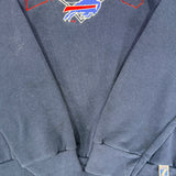 Vintage Buffalo Bills Embroidered Crewneck Sweatshirt Medium