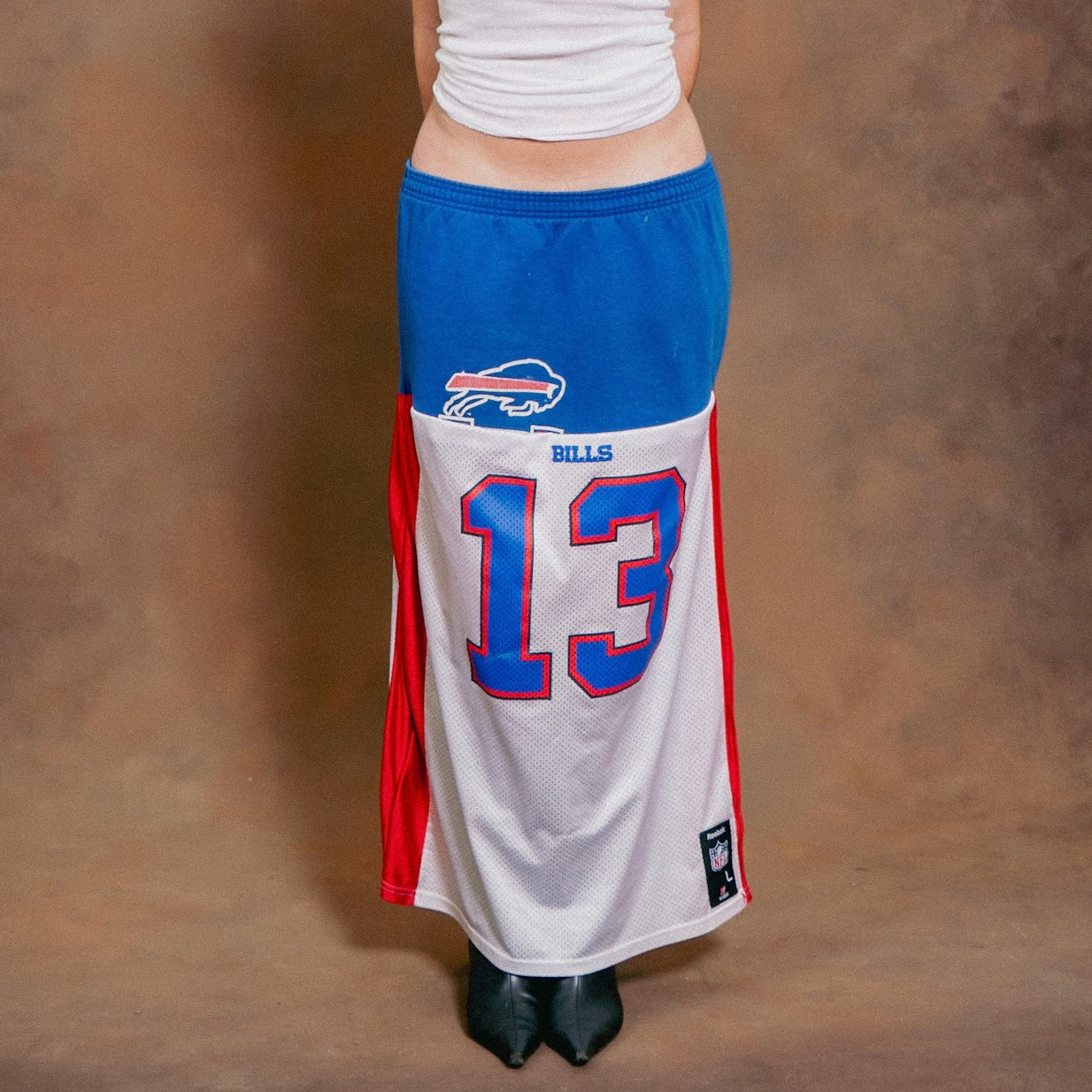 Vintage Buffalo Bills Upcycled Custom Jersey Dress