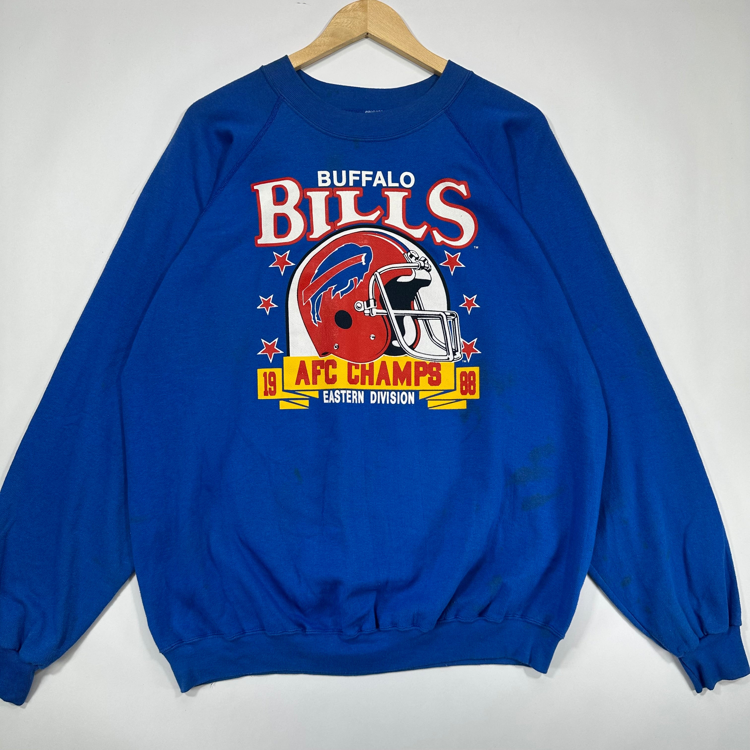 Vintage Buffalo Bills 1988 Division Champs Crewneck Sweatshirt XXL