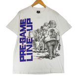 Vintage Buffalo Bills Tailgate Cartoon Shirt Large