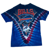 Vintage Buffalo Bills Tie Dye Shirt Large