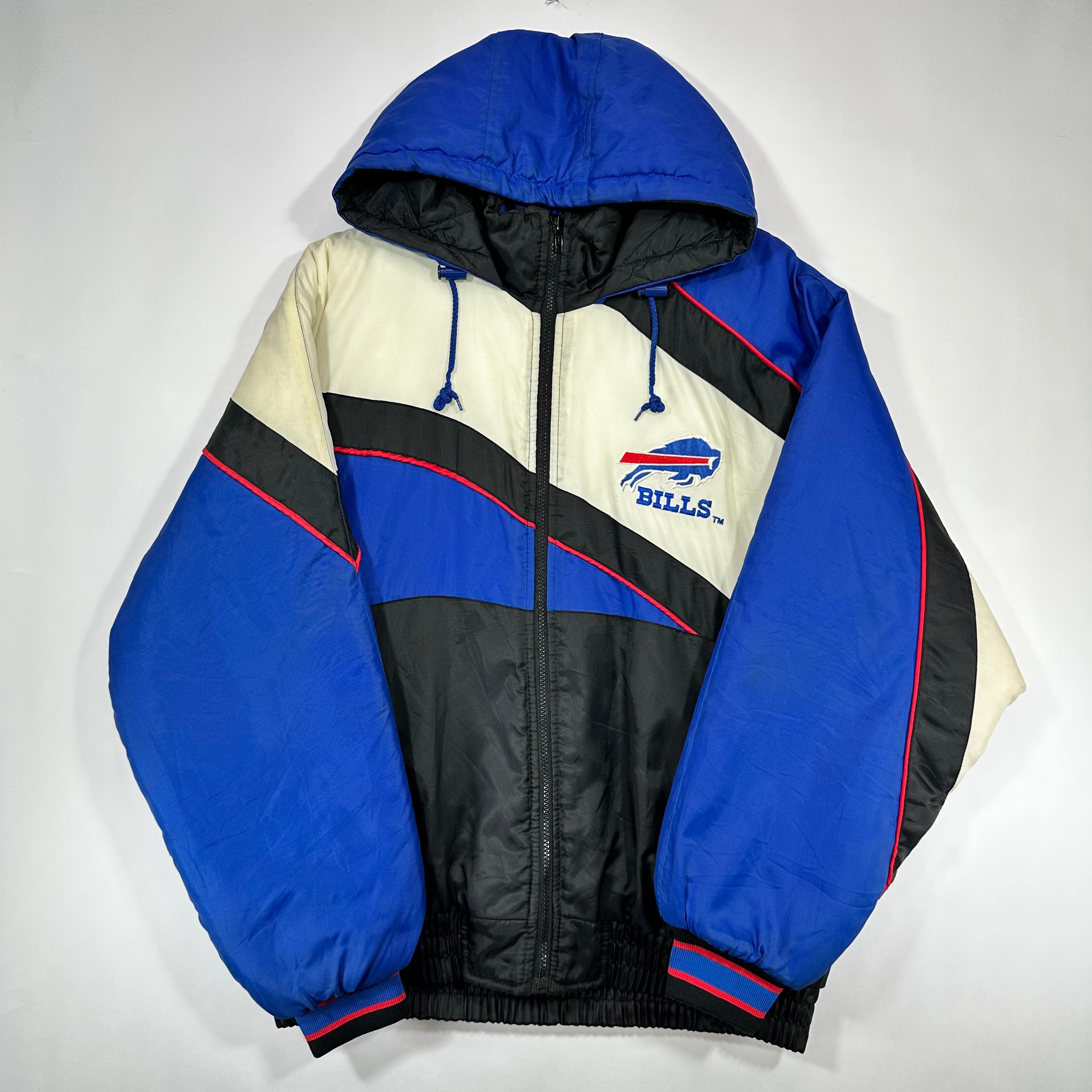 Vintage Buffalo Bills Puffer Jacket Large