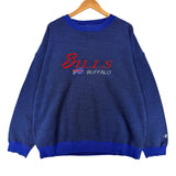 Vintage Buffalo Bills Embroidered Crewneck Sweatshirt Large