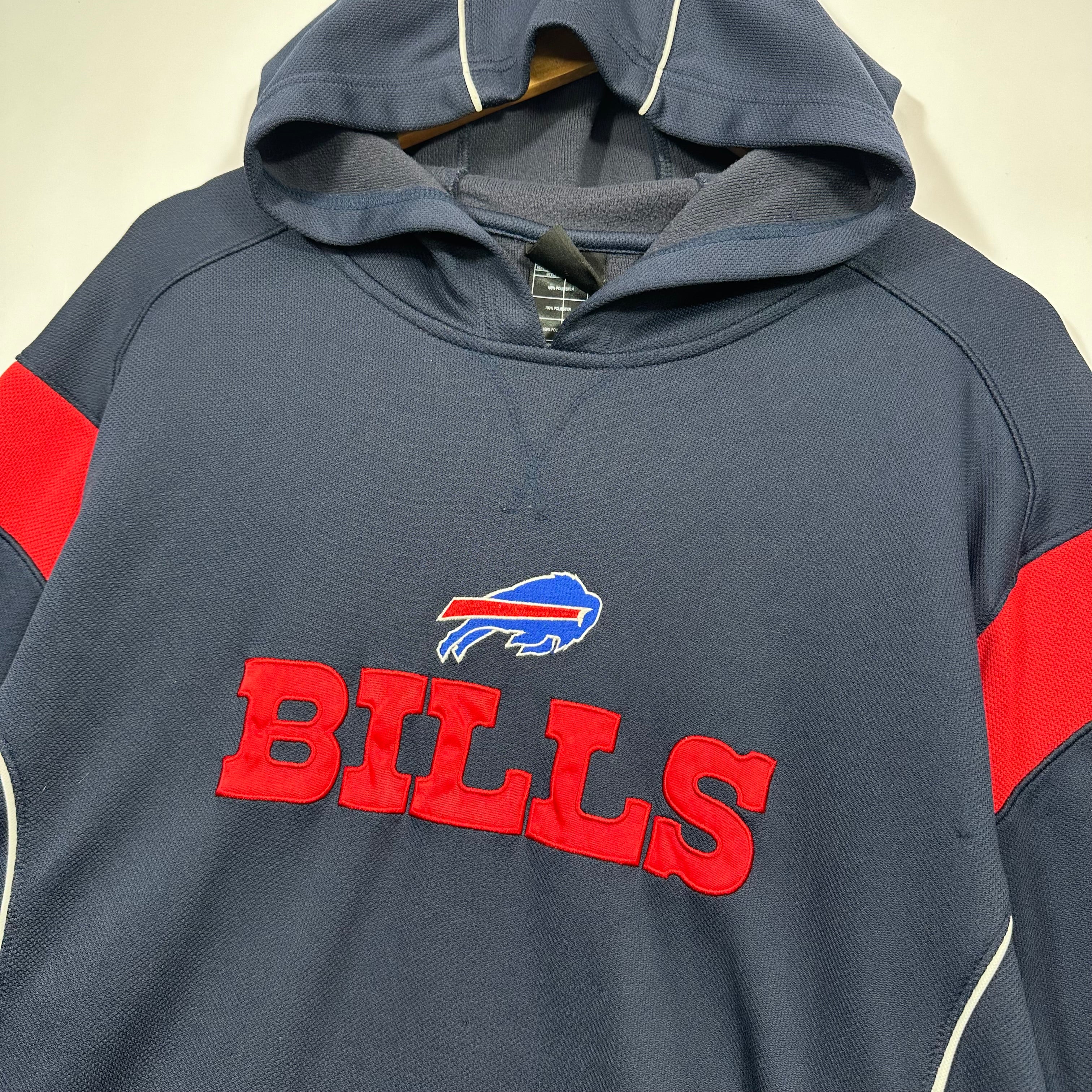 Vintage Buffalo Bills Hoodie Sweatshirt XL