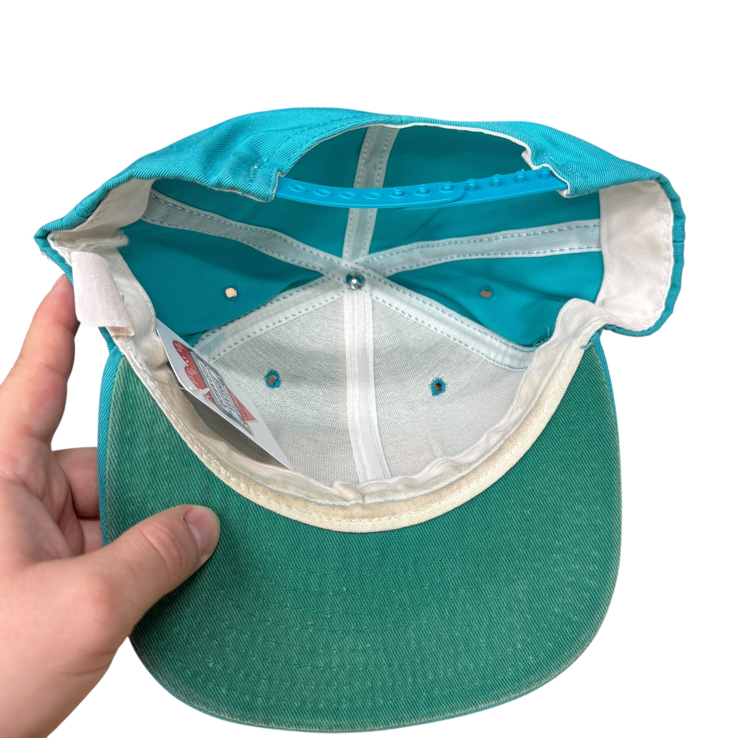 Vintage Buffalo Bills Super Bowl XXVII Snapback Signed Hat