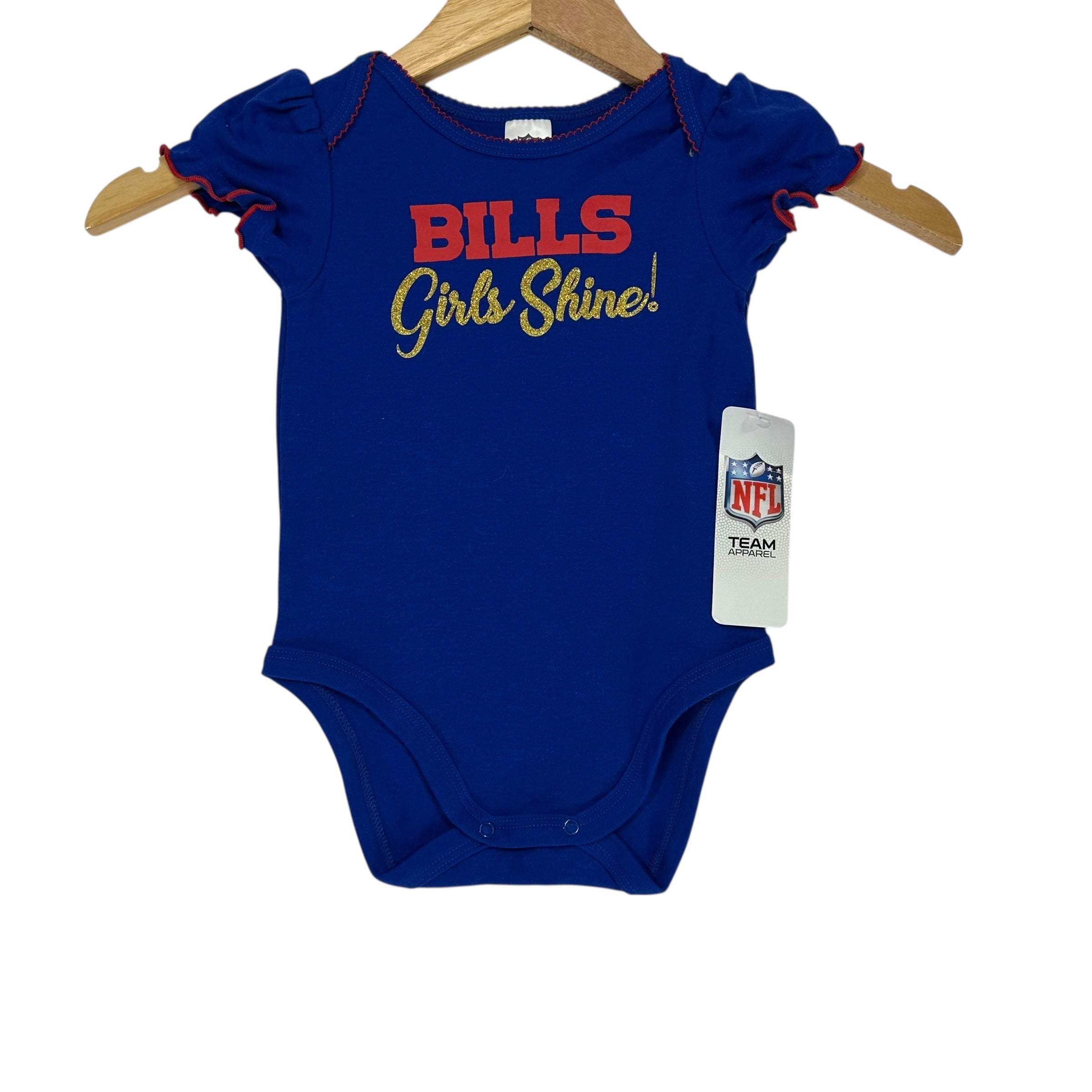 Buffalo Bills Kids Shirt Onesie Size 6-12 Months