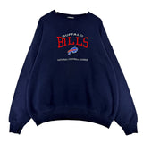 Vintage Buffalo Bills Embroidered Crewneck Sweatshirt XXL