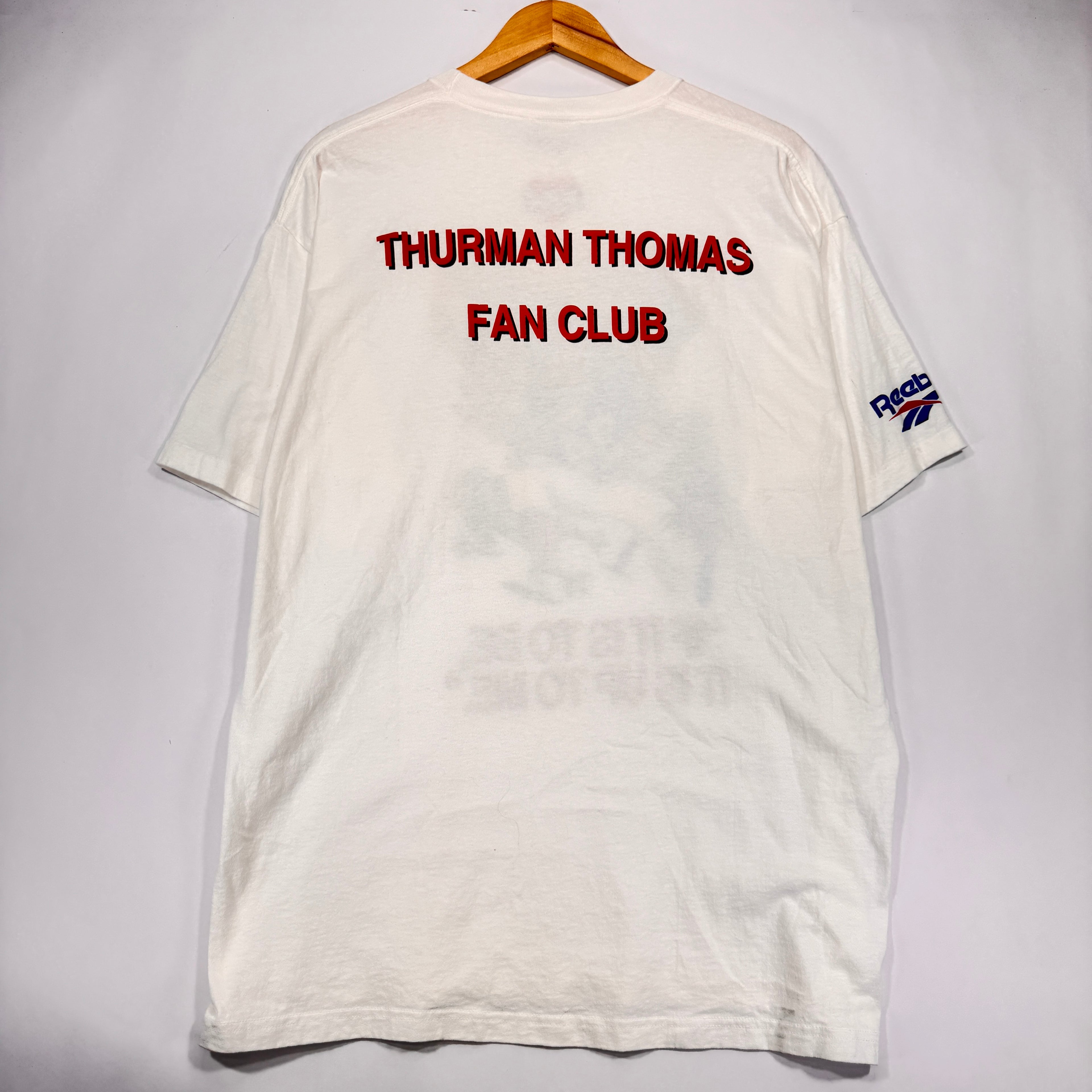 Vintage Buffalo Bills Thurman Thomas Fan Club Shirt XL