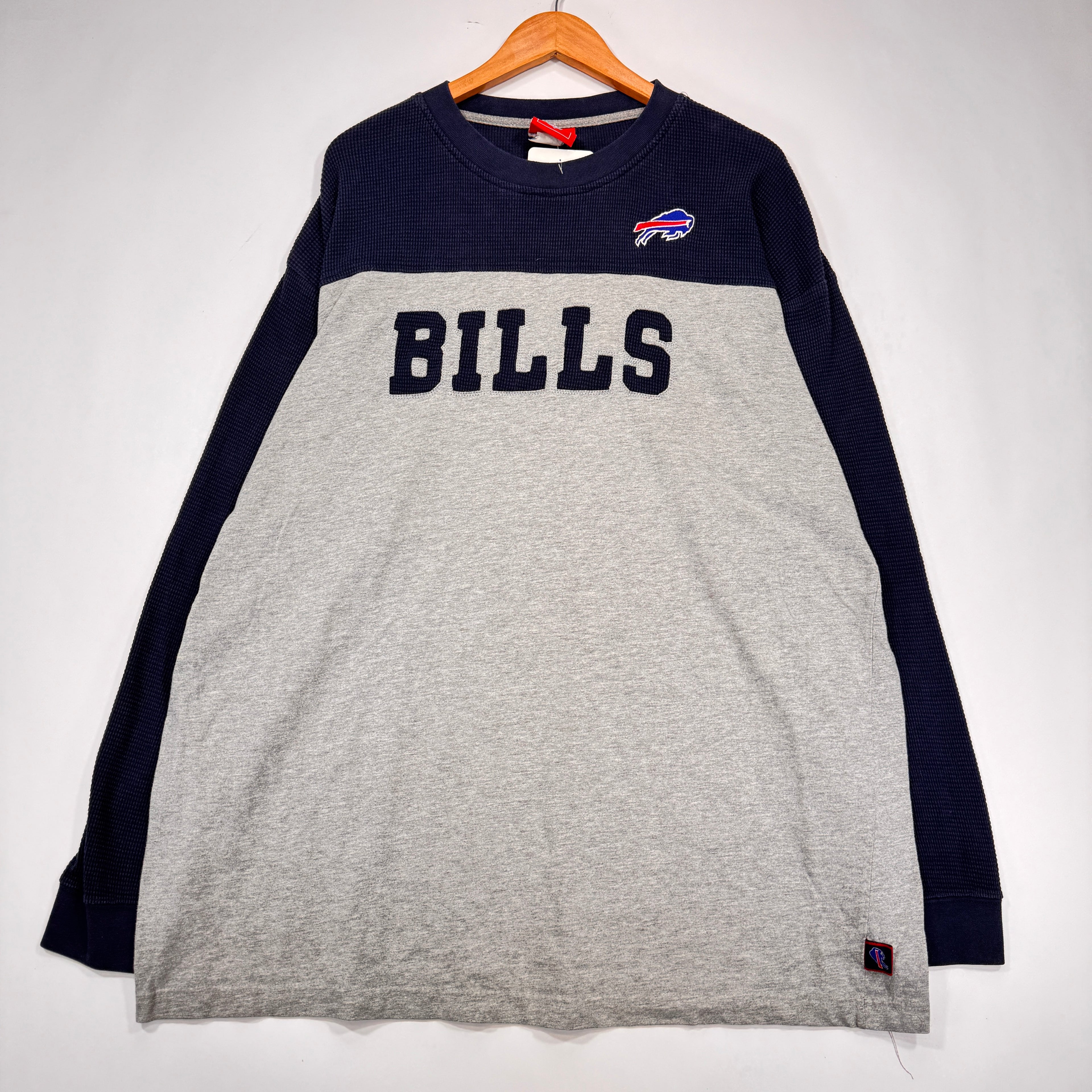 Vintage Buffalo Bills Long Sleeve Thermal Shirt XXL