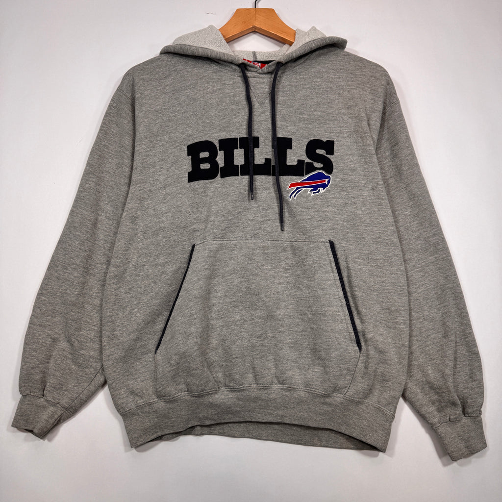 Vintage Buffalo Bills Hoodie Sweatshirt Large