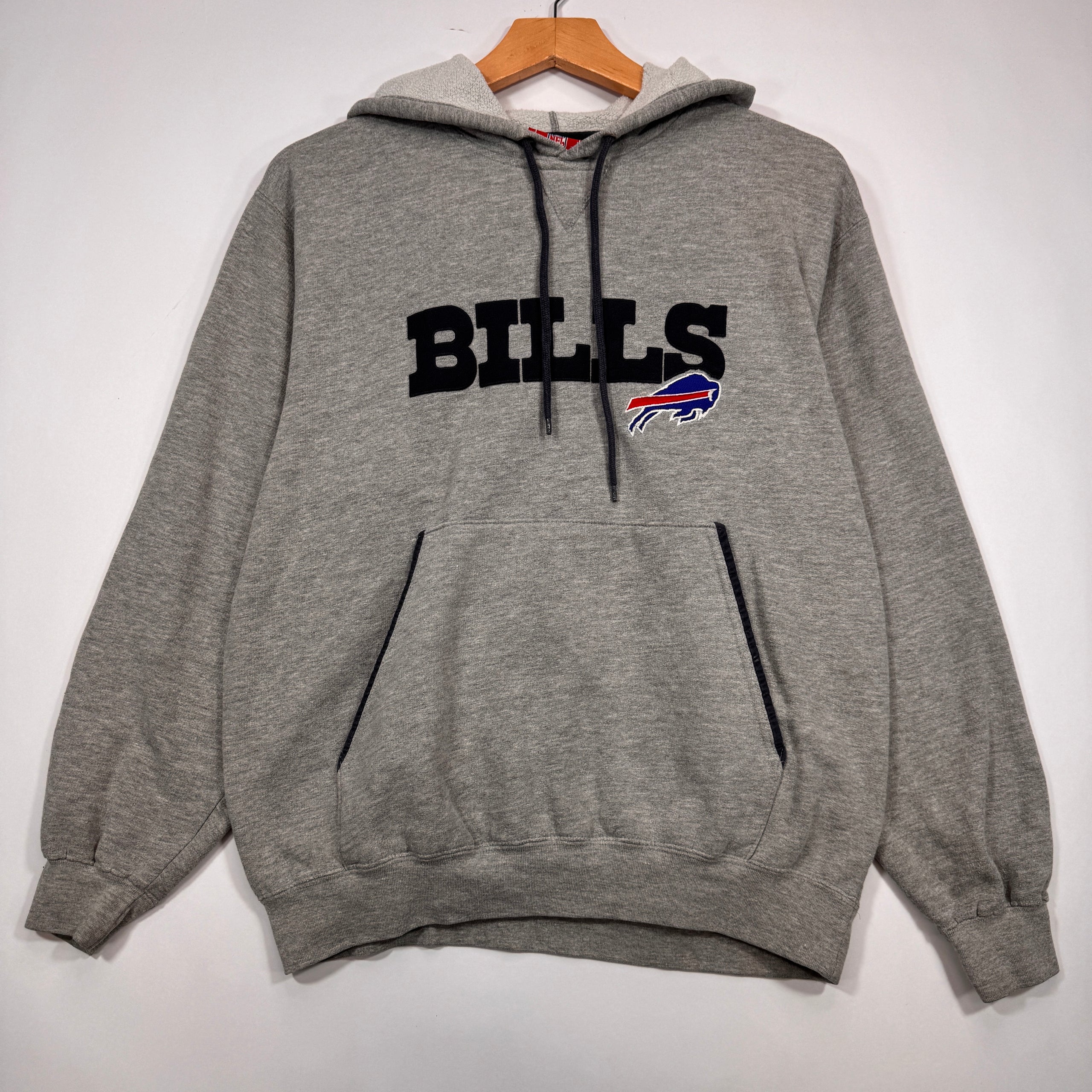 Vintage Buffalo Bills Hoodie Sweatshirt Large