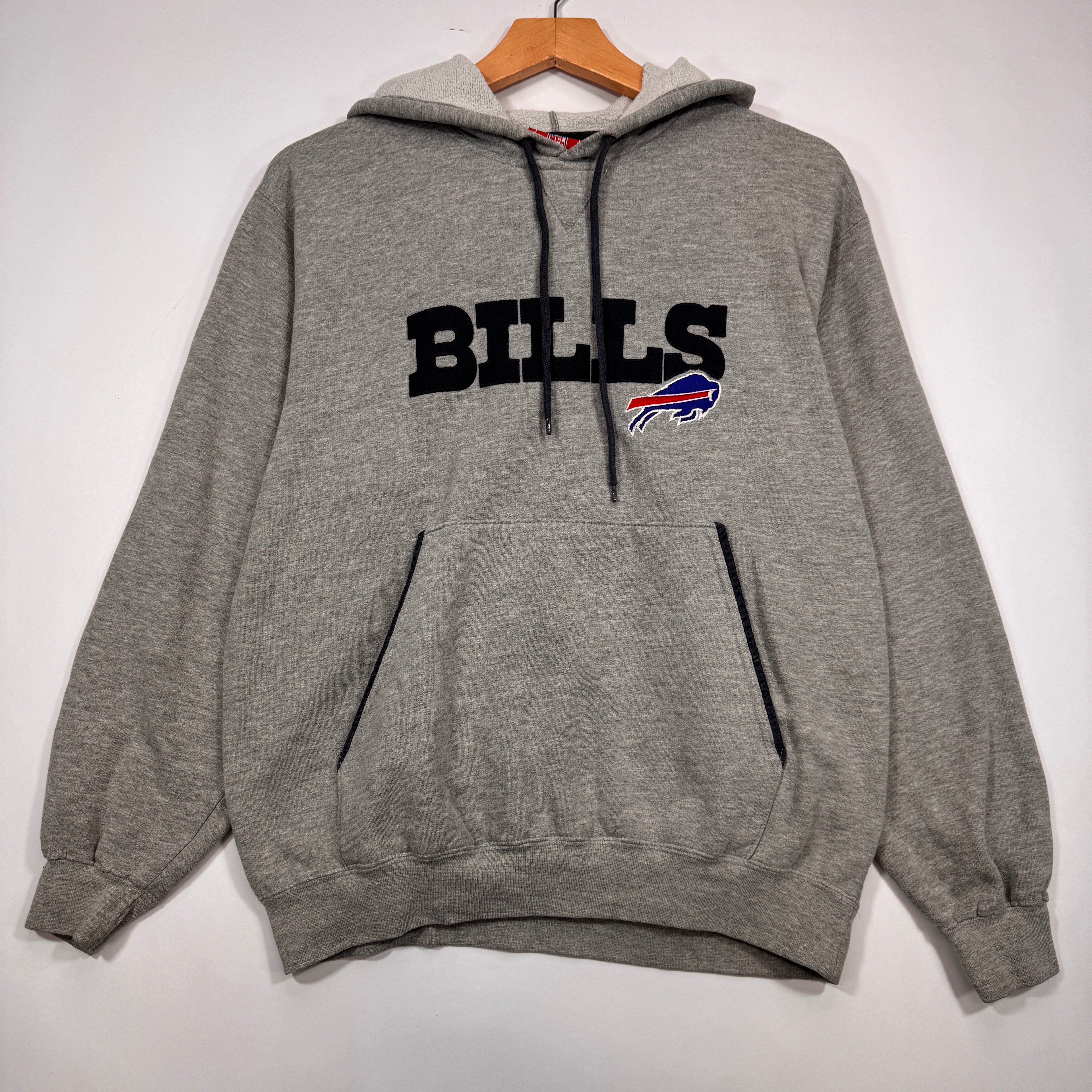 Vintage Buffalo Bills Hoodie Sweatshirt Large