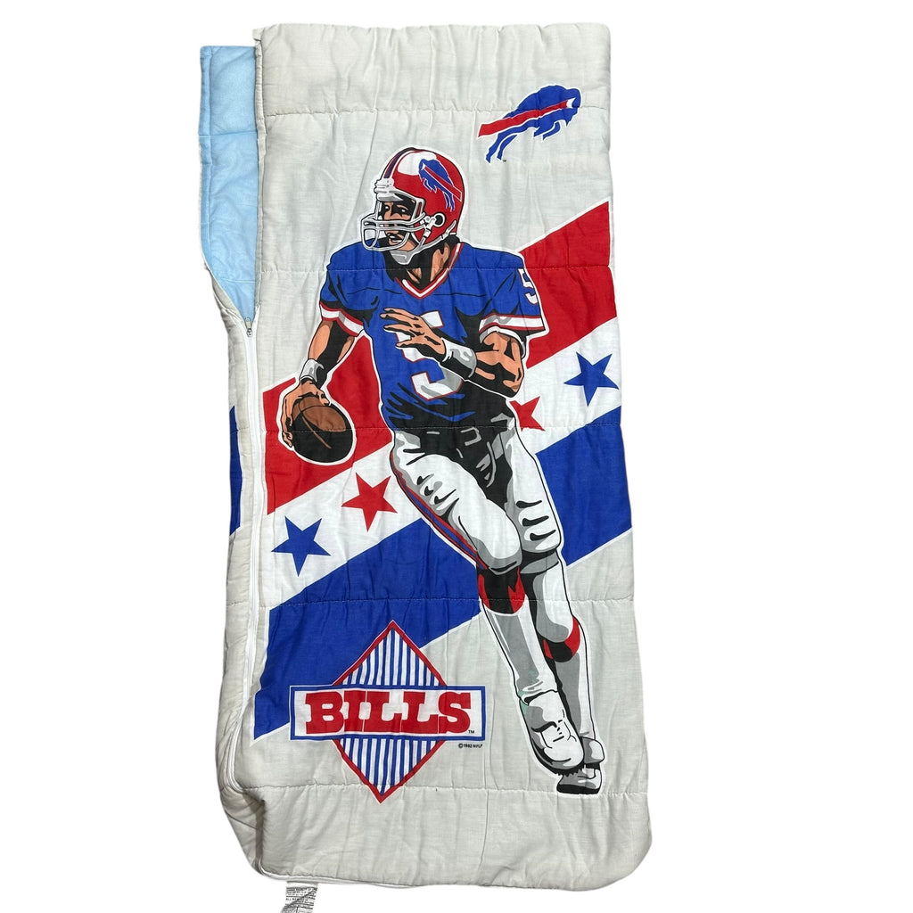 Vintage Kids Buffalo Bills 1992 Sleeping Bag Blanket
