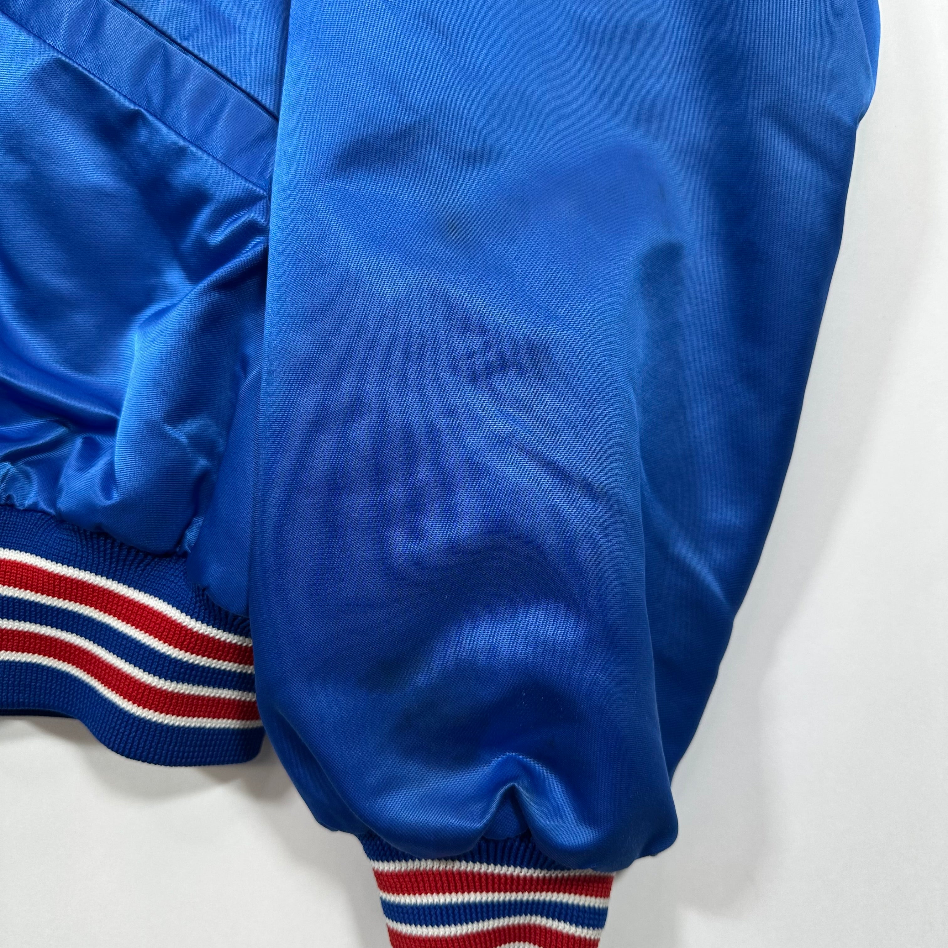 Vintage Buffalo Bills Satin Bomber Jacket Large