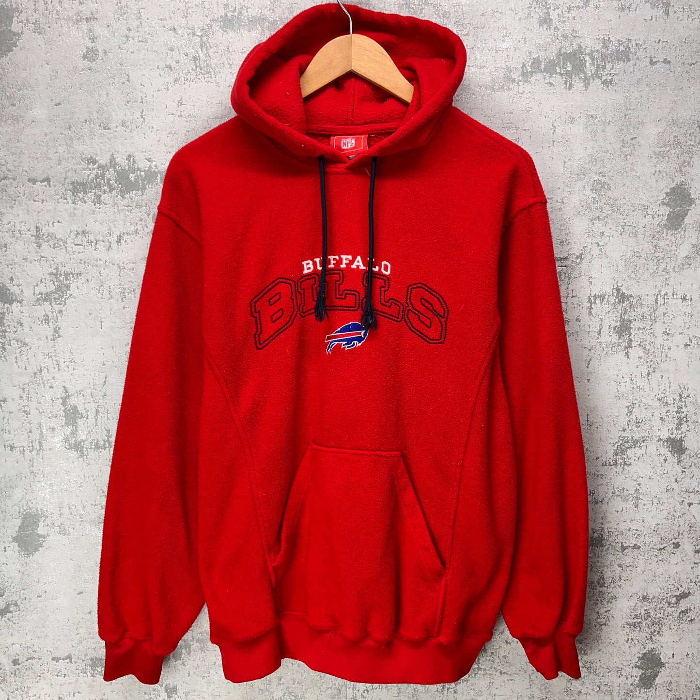 2000s Buffalo Bills Fleece Hoodie Sweatshirt Large