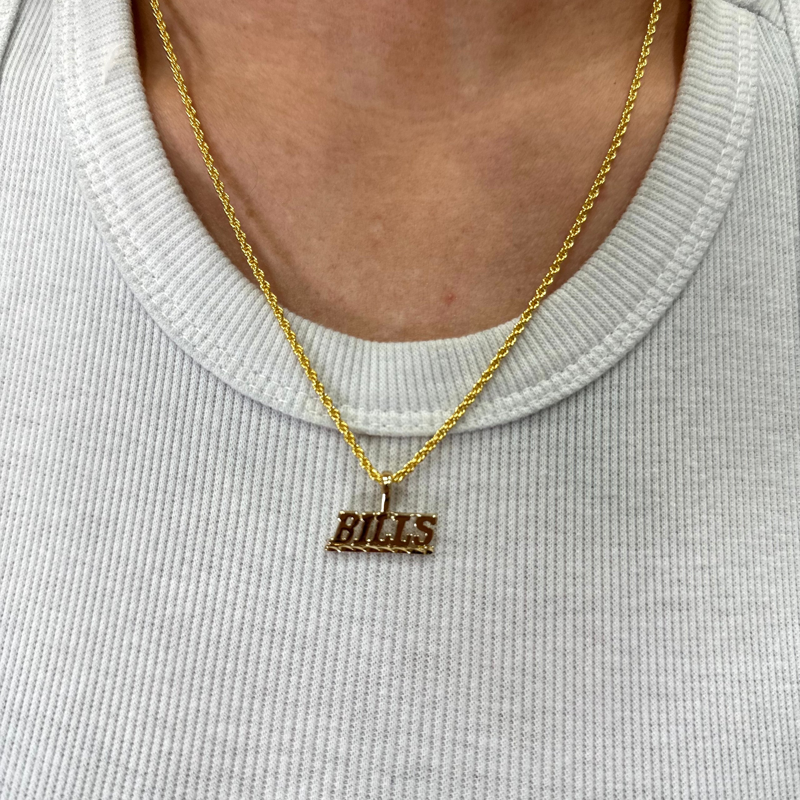 Buffalo Bills Pendant Necklace