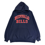 Vintage Buffalo Bills Hoodie Sweatshirt Large