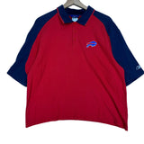 Vintage Buffalo Bills Cropped Polo Shirt Medium