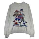 Vintage Buffalo Bills Cartoon Crewneck Sweatshirt Large