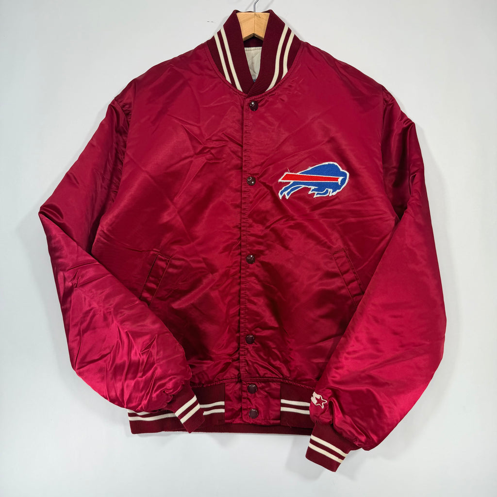 Vintage Buffalo Bills Starter Satin Jacket Large