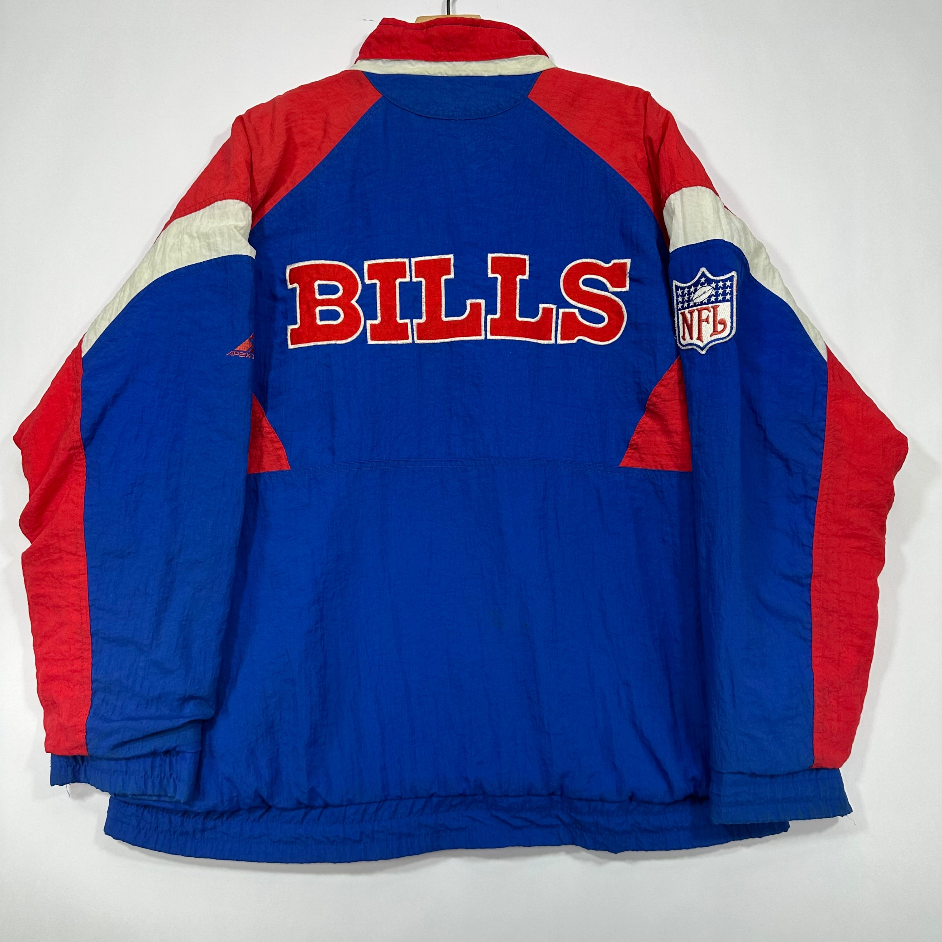 Vintage Buffalo Bills Apex Quilted Jacket Large