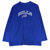 Vintage Buffalo Bills Fleece Crewneck Sweatshirt Large