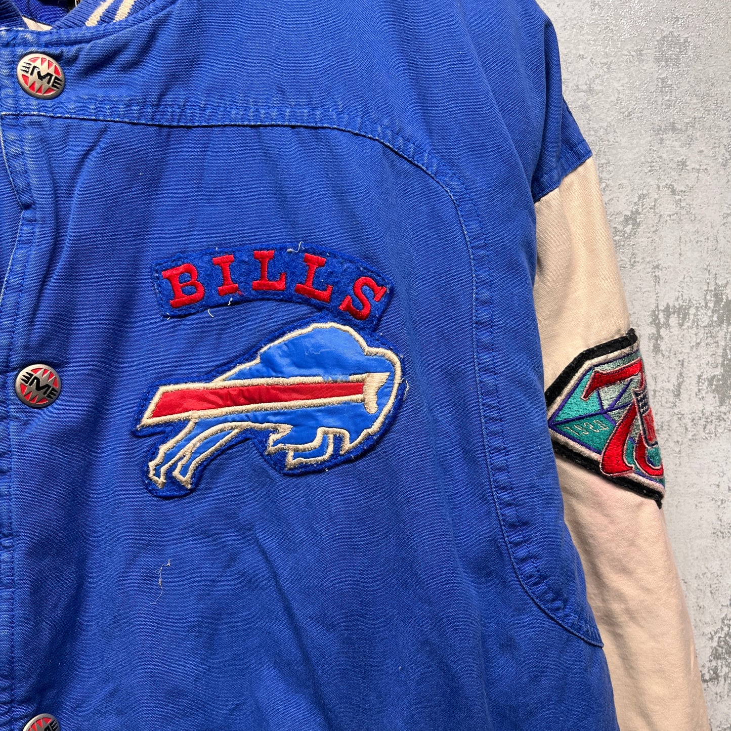 Vintage Buffalo Bills Bomber Jacket XL