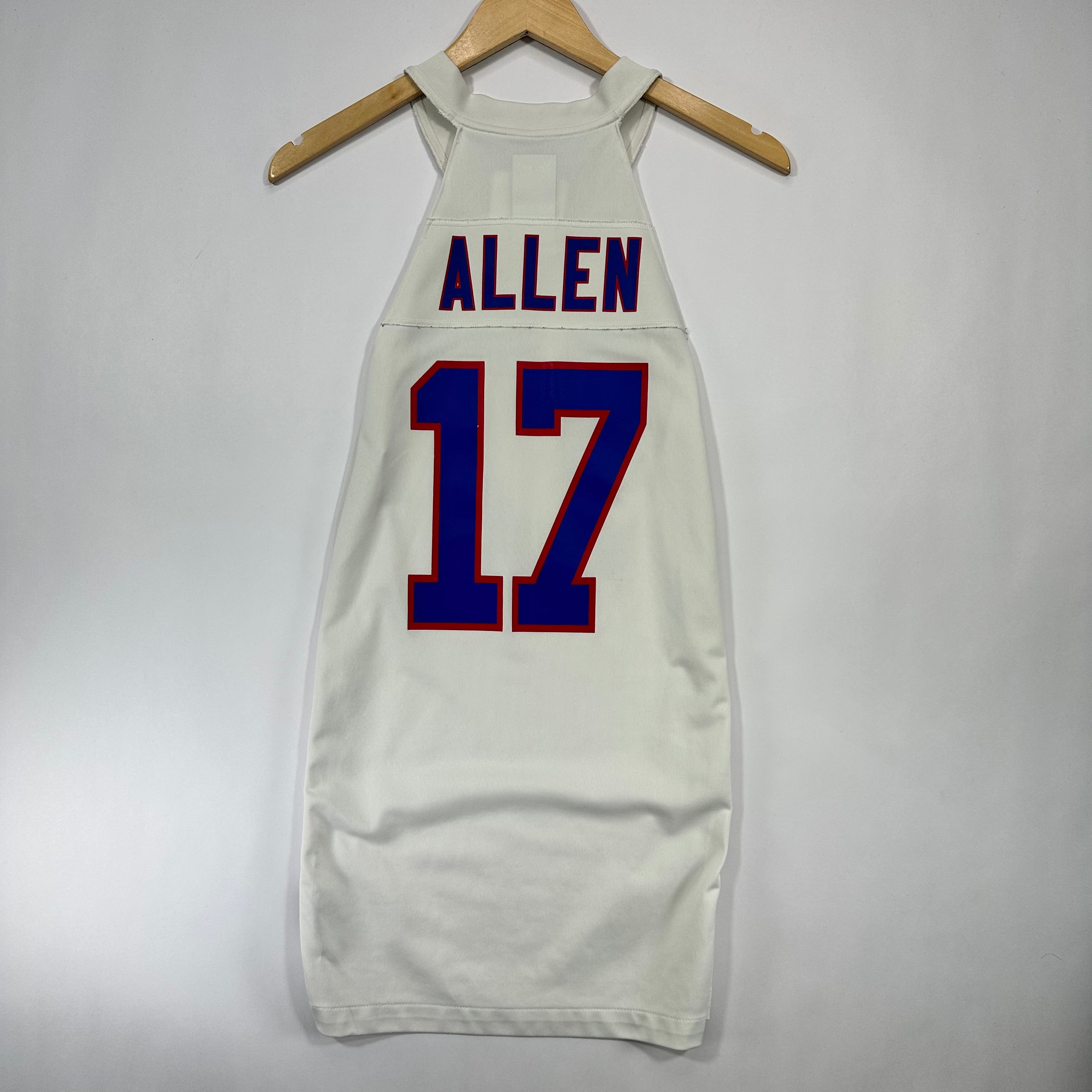 Buffalo Bills Upcycled Custom Josh Allen Jersey Dress Small