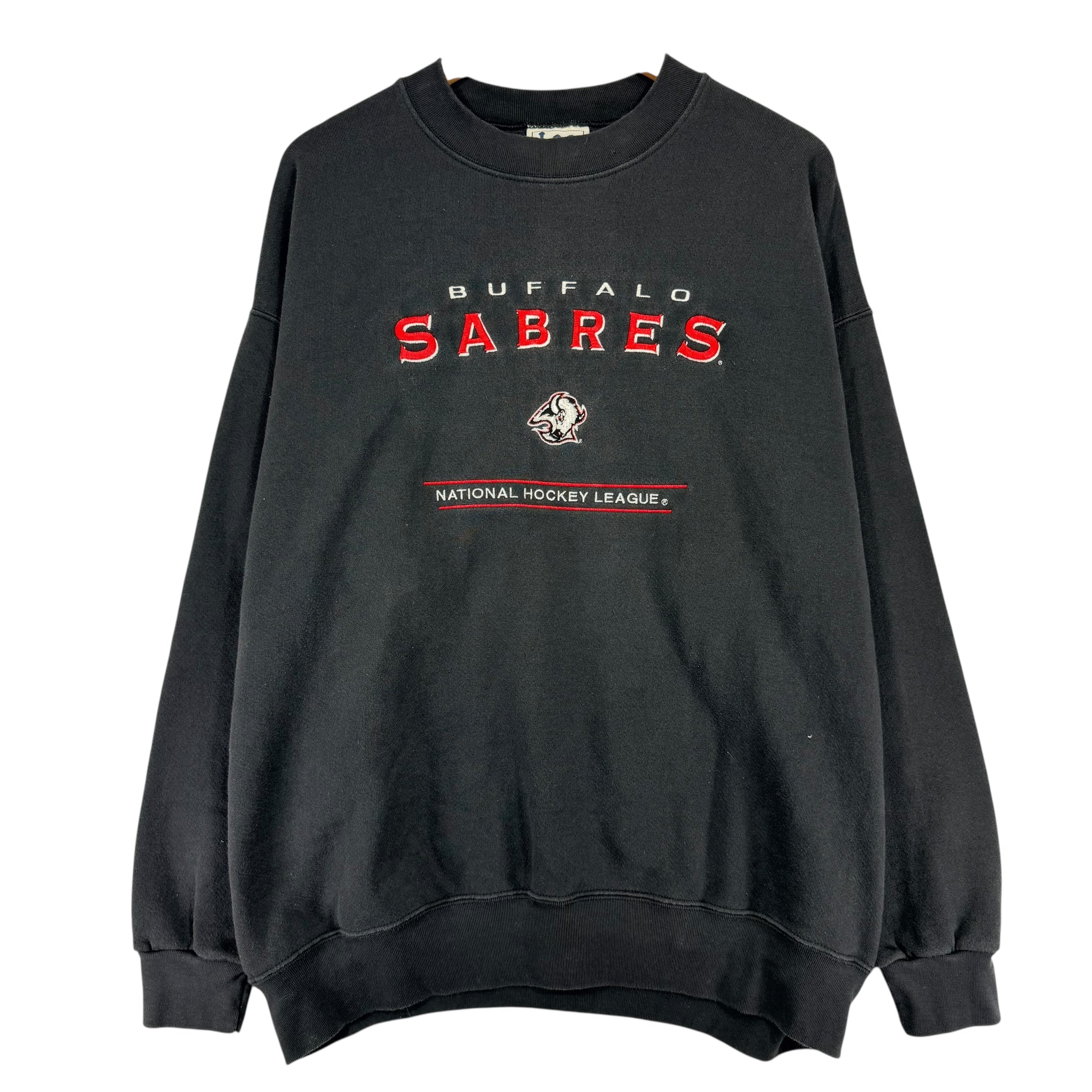Vintage Buffalo Sabres Embroidered Crewneck Sweatshirt XL
