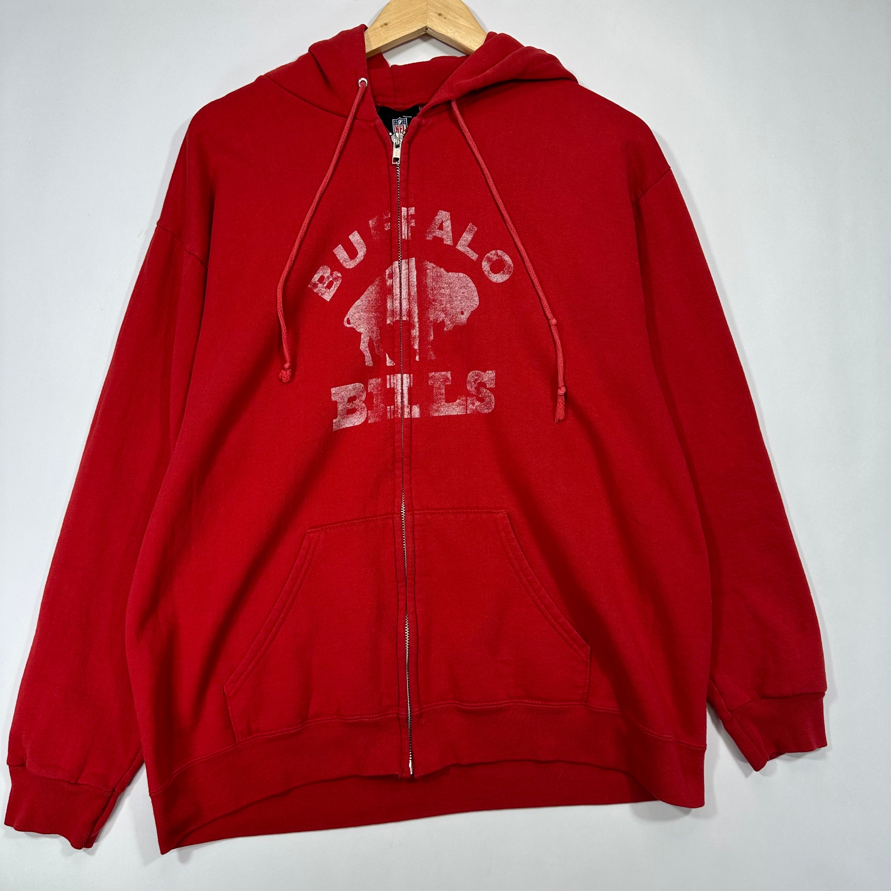Vintage Buffalo Bills Hoodie Sweatshirt XL