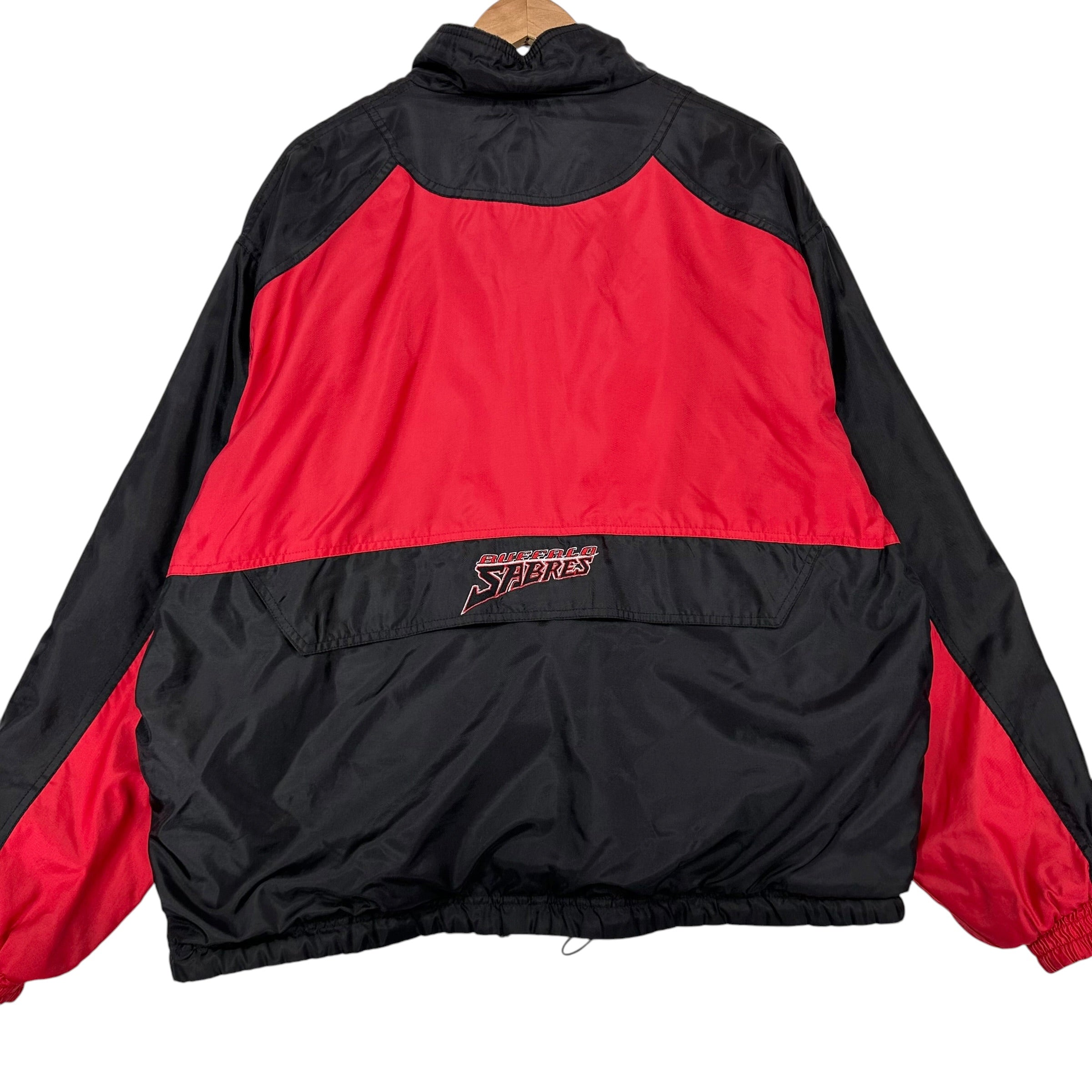 Vintage Buffalo Sabres Reversible Windbreaker Jacket Large