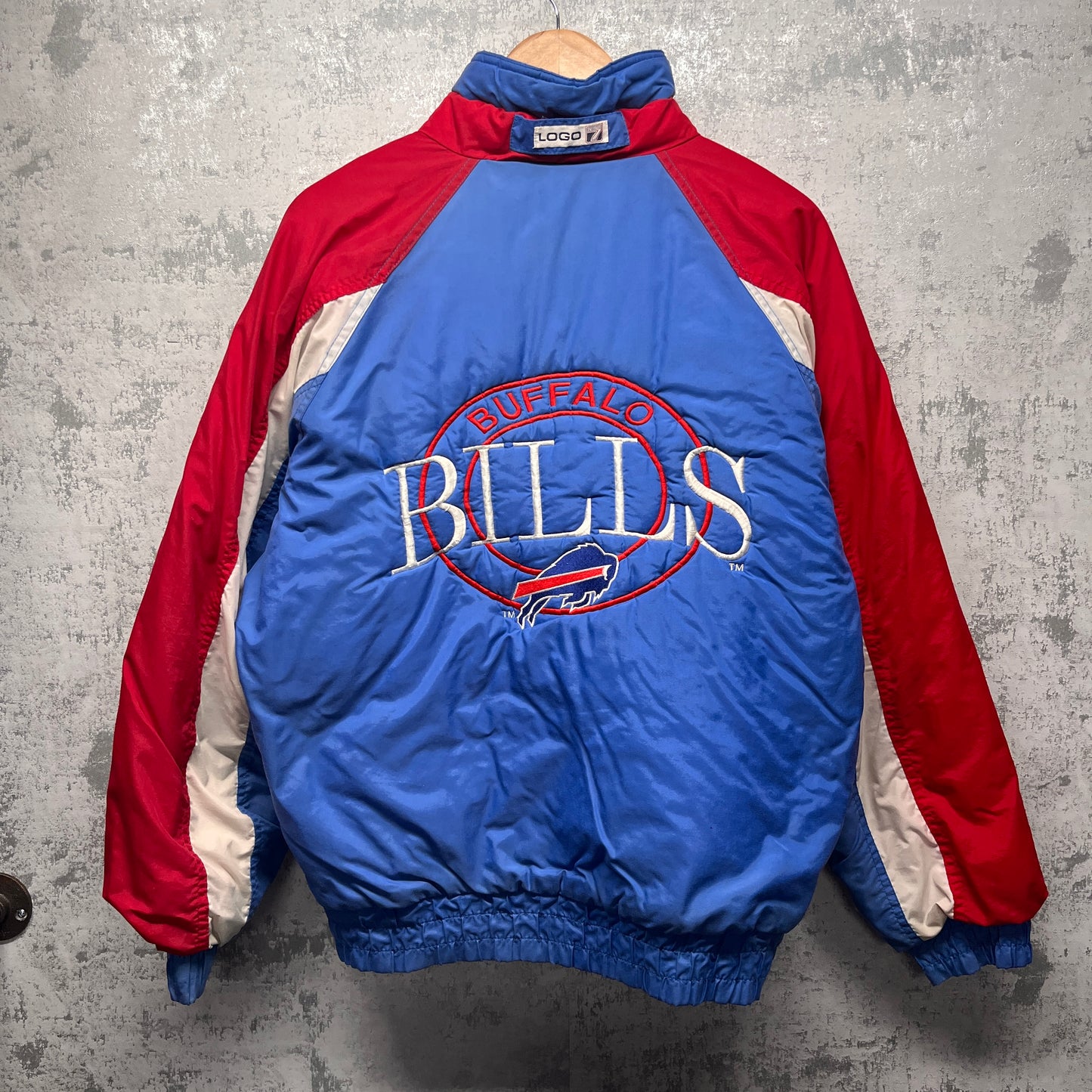 Vintage Buffalo Bills Puffer Jacket Large